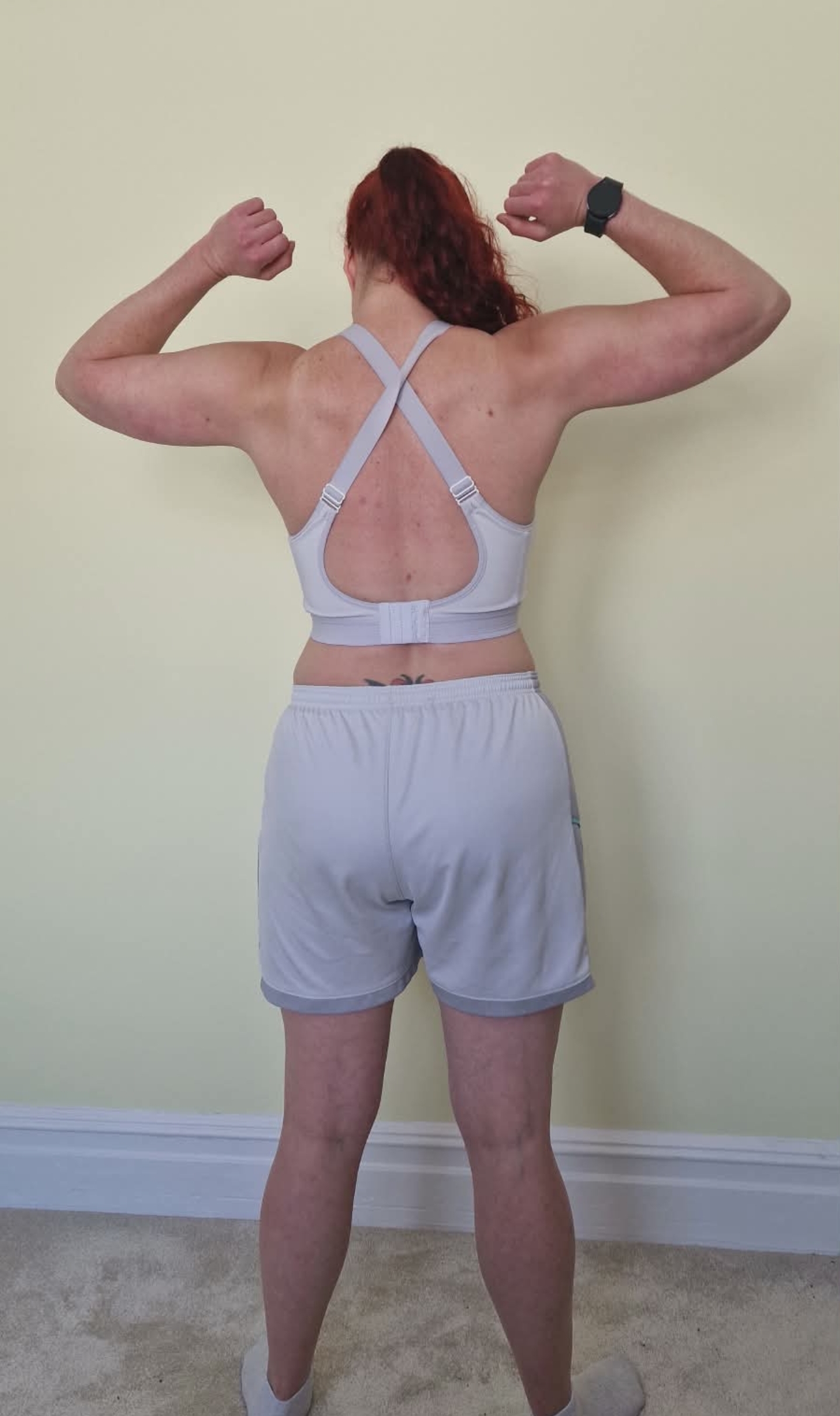 Amy after back — muscle definition
